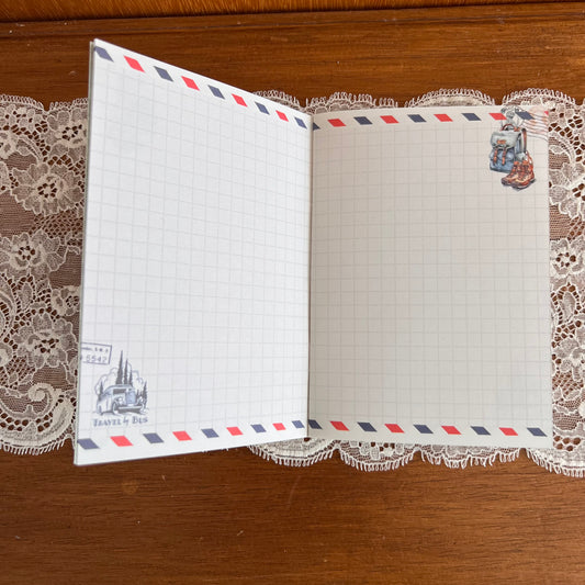 Geïllustreerd notitieboekje Bon Voyage - Gwenaëlle Trolez Créations