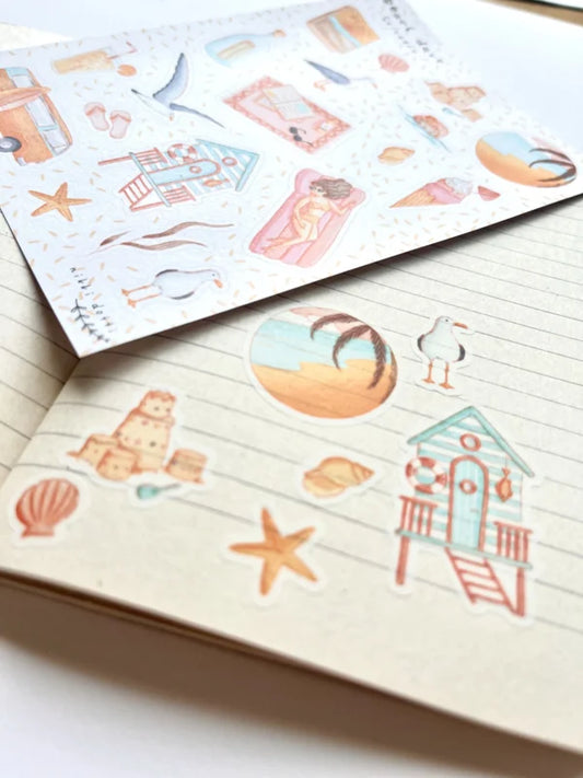Stickervel Beach Days - Nikki Dotti