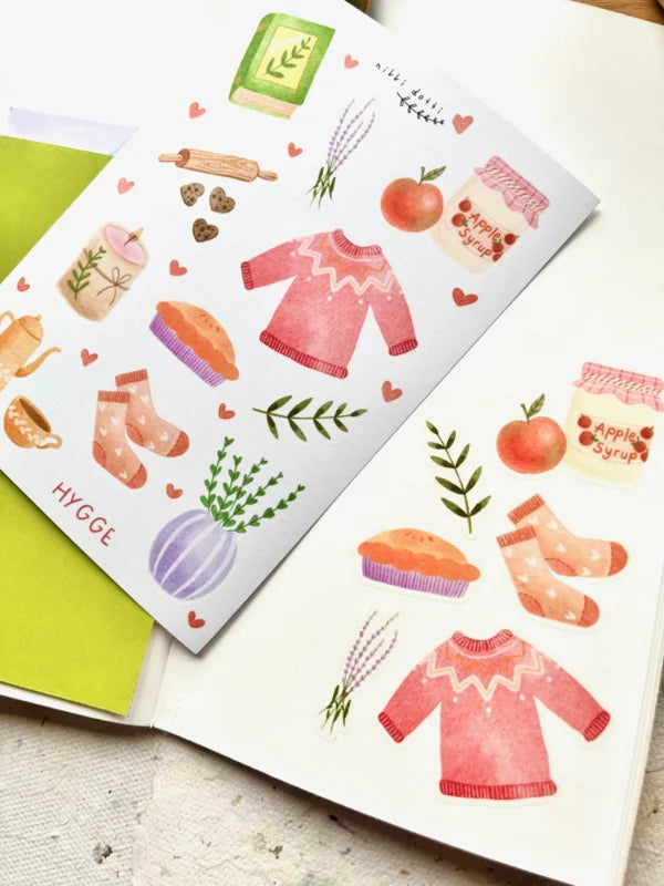 Stickervel Hygge - Nikki Dotti