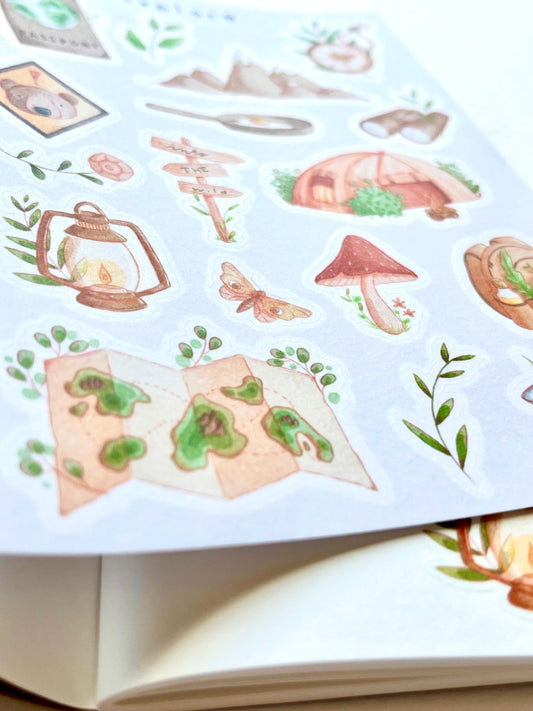 Stickervel Explore - Nikki Dotti