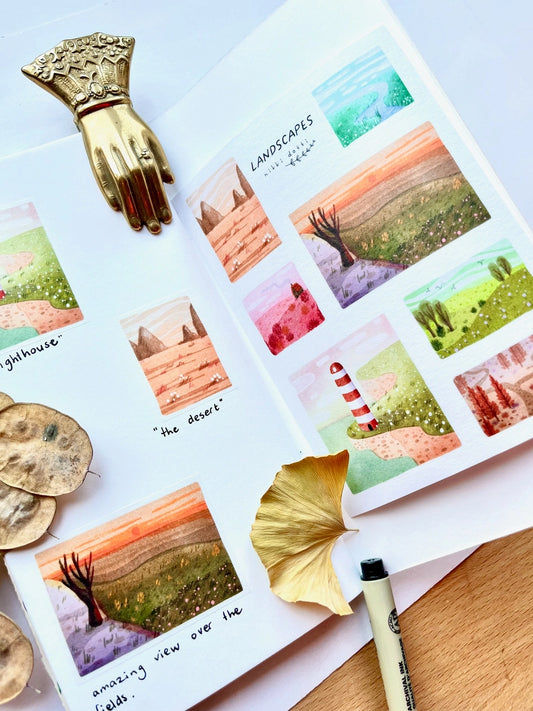 Stickervel Landscapes - Nikki Dotti