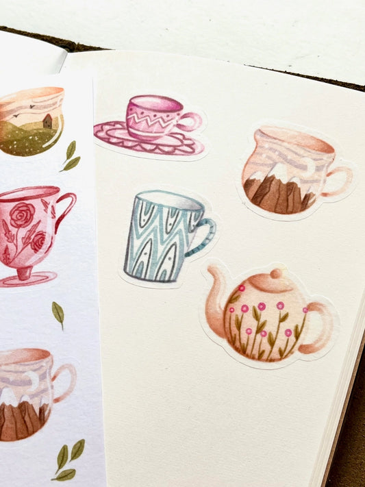 Stickervel Tea Please - Nikki Dotti