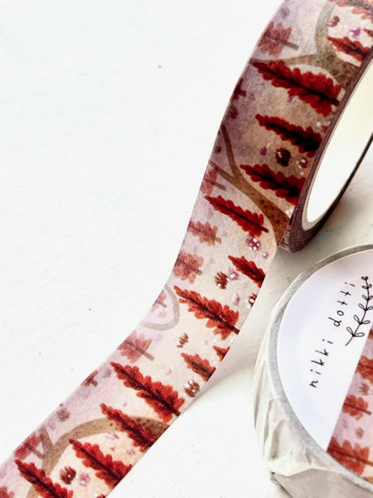 Washi tape Forest Paths - Nikki Dotti
