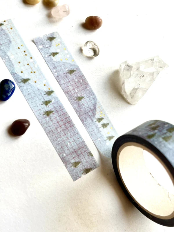 Washi tape Winter Hills - Nikki Dotti