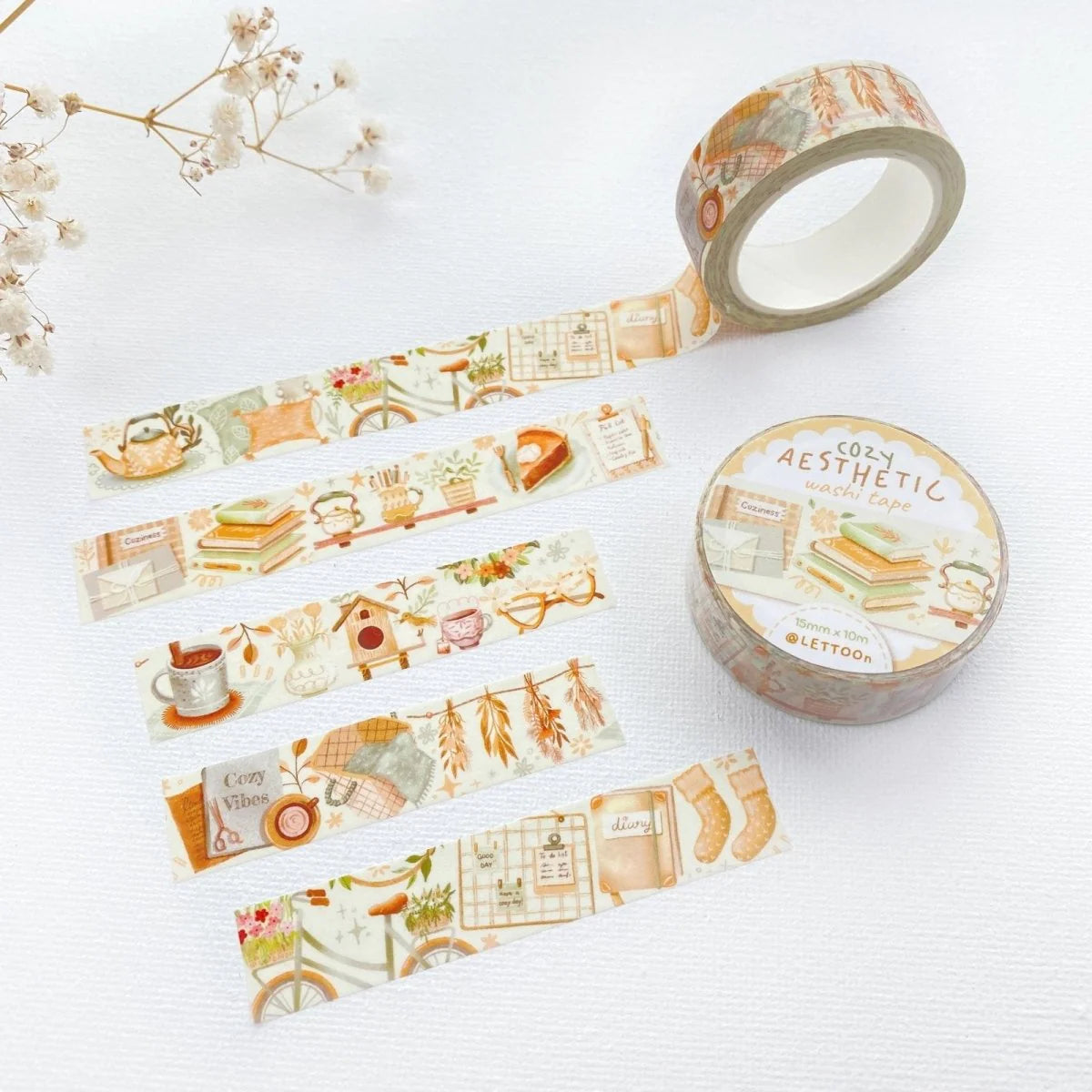 Washi tape Cozy Aesthetic - LETTOOn