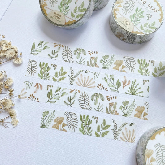 Washi tape Wild Leaf - LETTOOn