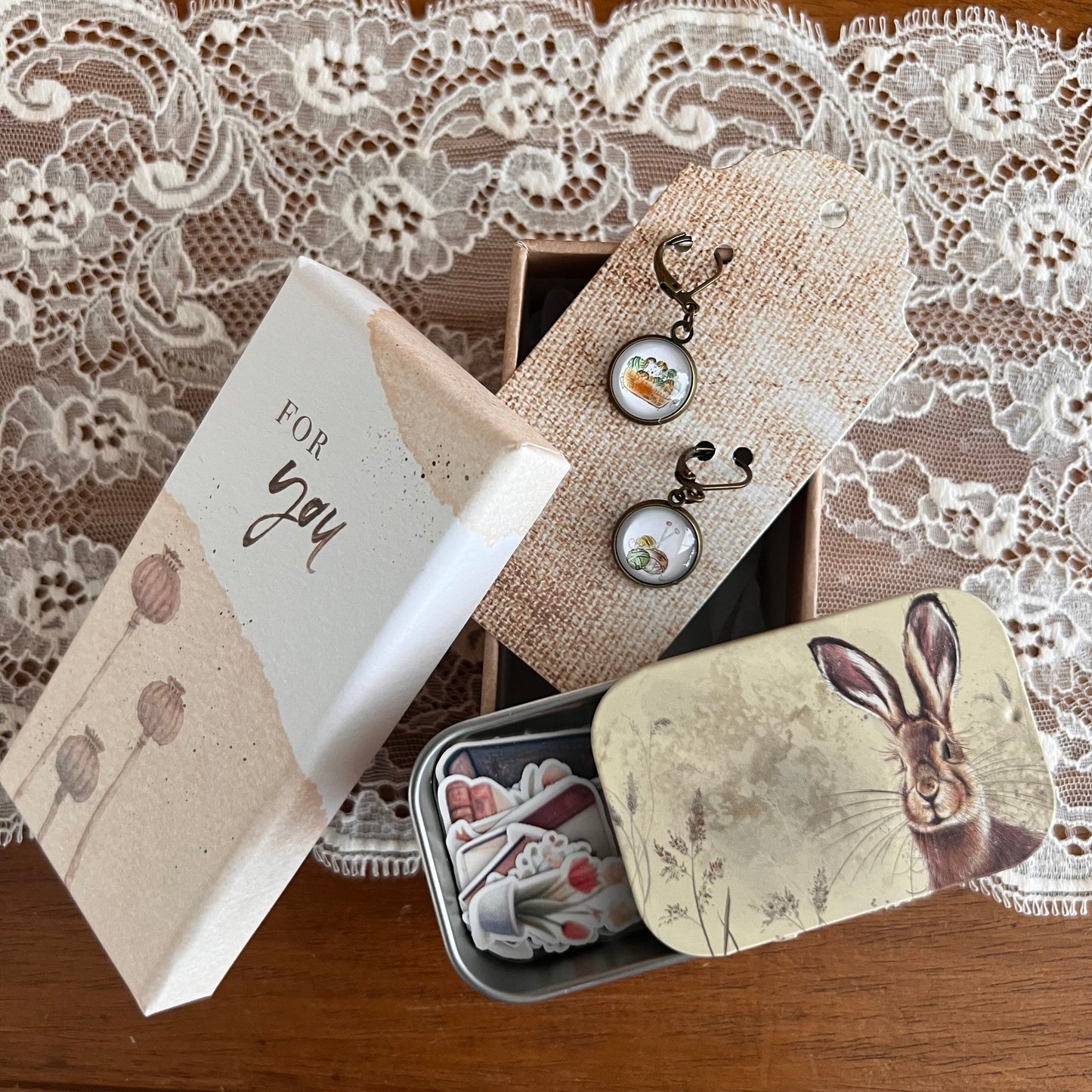 Cadeaupakketje steekmarkeerders Haas