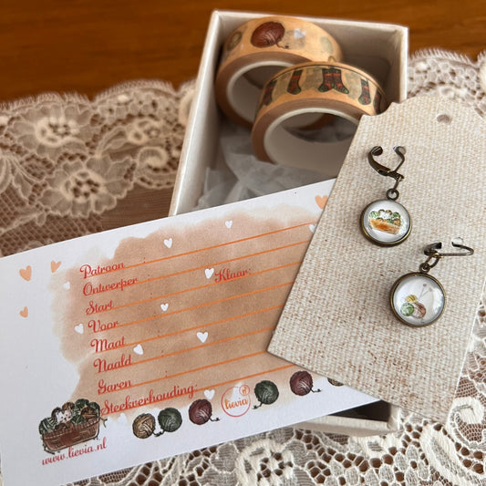 Cadeaupakketje Lievia Poezenmandje