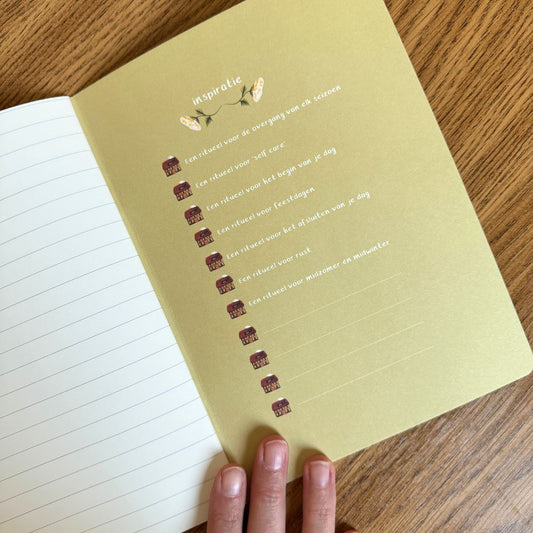 Schrift Mijn rituelen - Esther Bennink