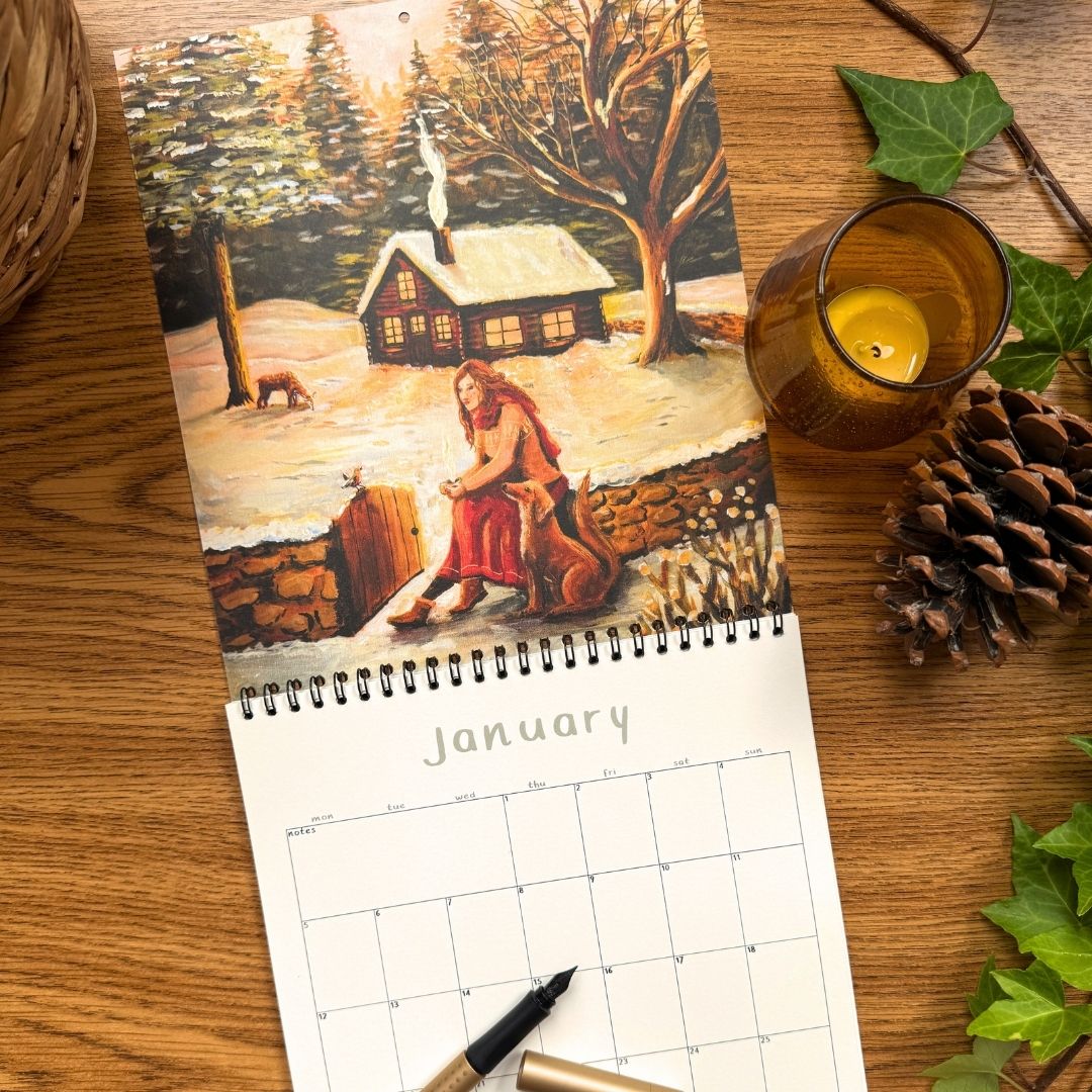 Kalender 2026 a year to go siow - Esther Bennink
