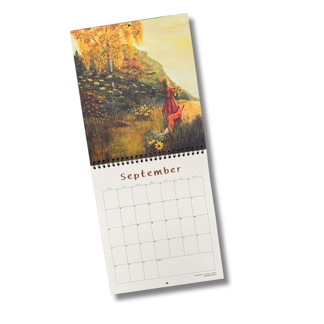 Kalender 2026 a year to go siow - Esther Bennink