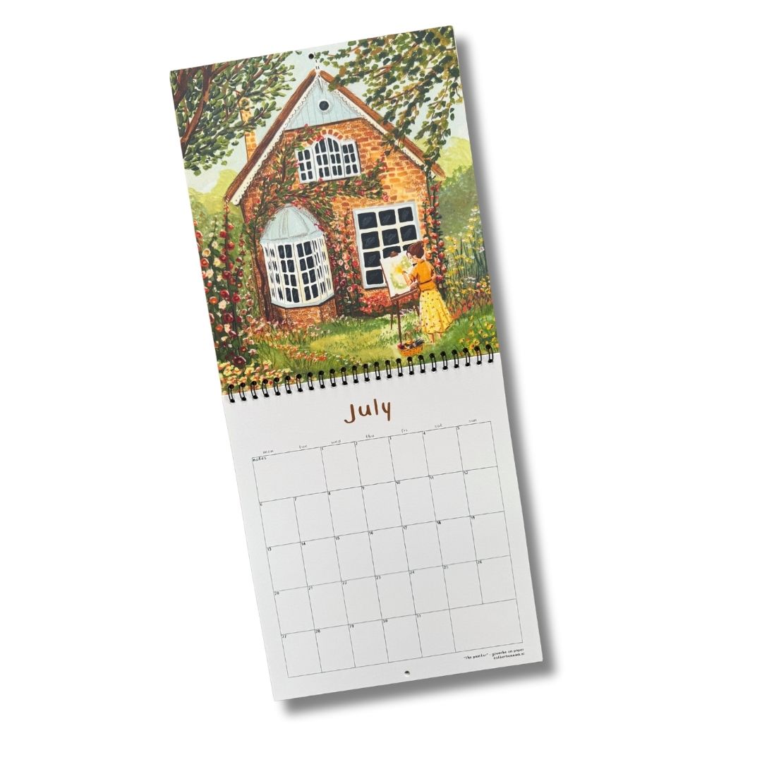 Kalender 2026 a year to go siow - Esther Bennink
