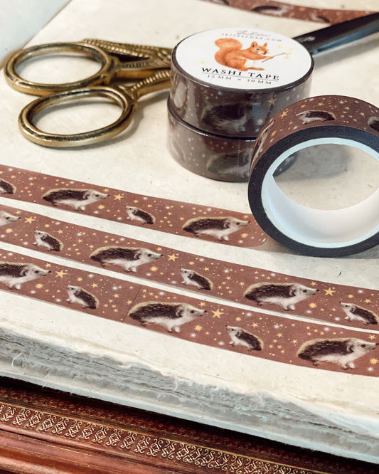 Washi tape Starry Hedgehog - Iris Esther