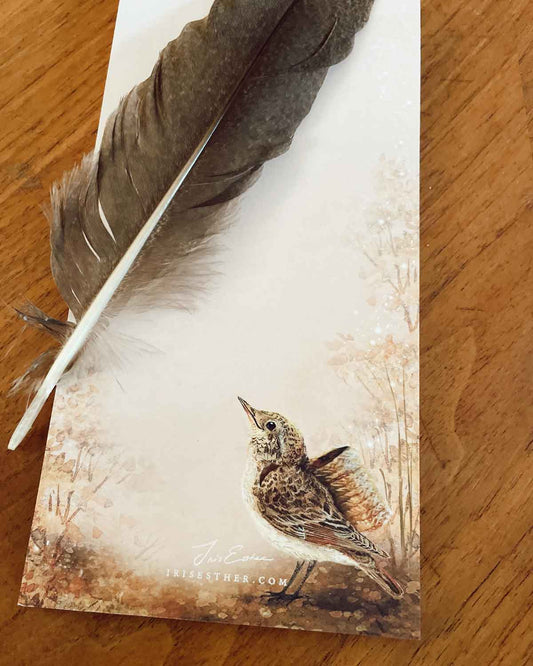 Notitieblokje Featherlight List - Iris Esther