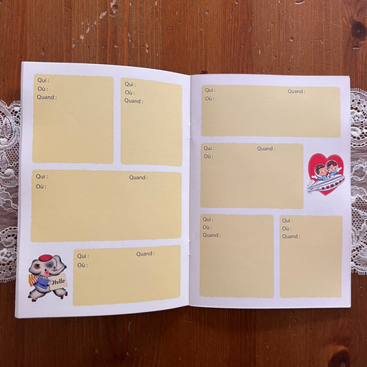 Notitieboekje Kinderwoordjes - Gwenaëlle Trolez Créations