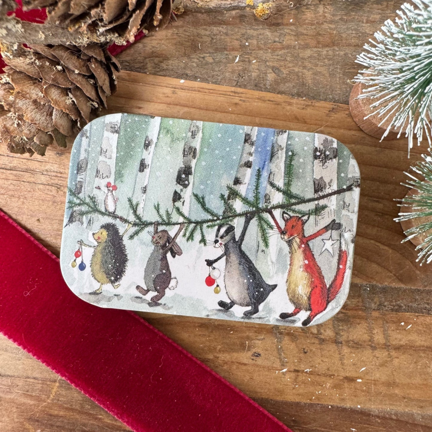Mini blikje Festive Forest Friends - Alex Clark