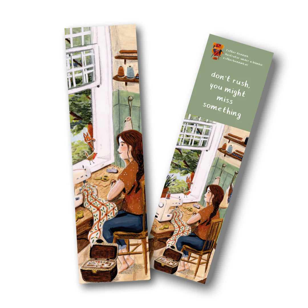 Boekenlegger don't rush - Esther Bennink