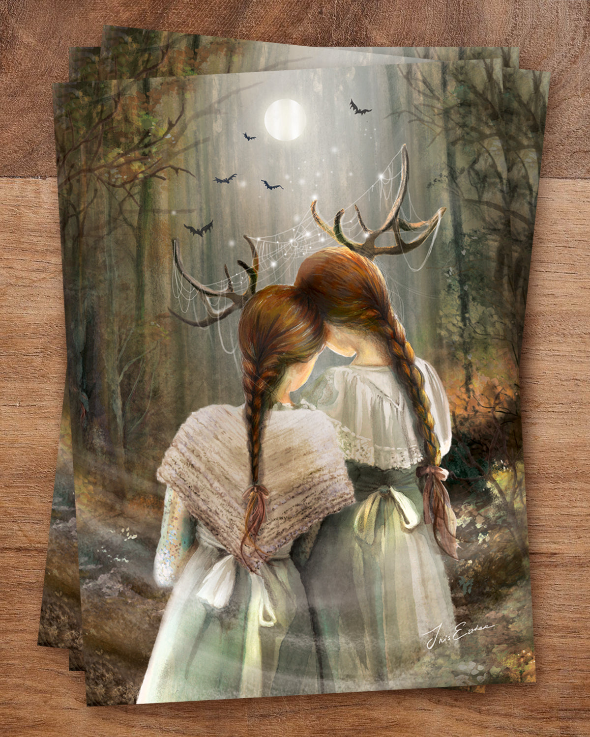 Kaart Entangled - Iris Esther