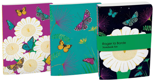 Set A6 notitieboekjes Night Flower - Roger la Borde
