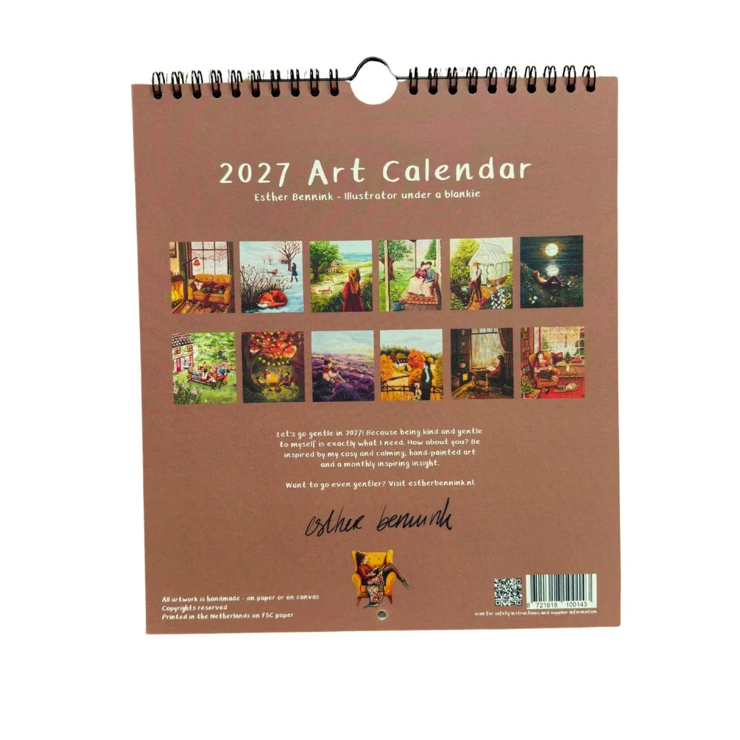 Kalender 2027 A gentle year - Esther Bennink