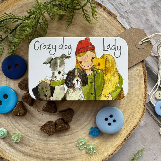 Cadeaublikje Crazy Dog Lady - Alex Clark