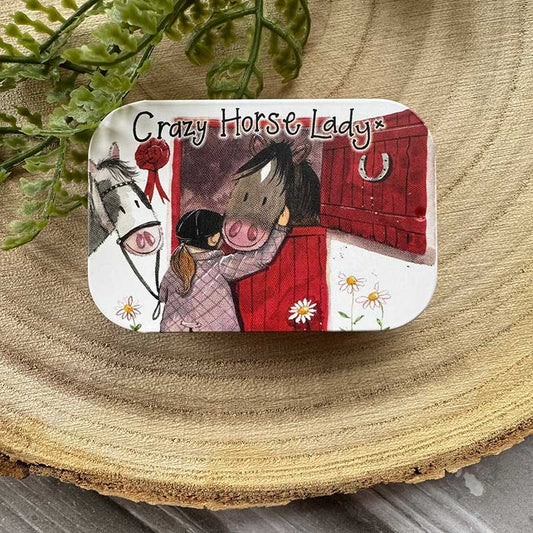 Mini blikje Crazy Horse Lady - Alex Clark