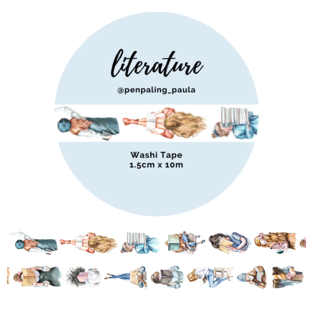 Washi tape Literature - Penpaling Paula