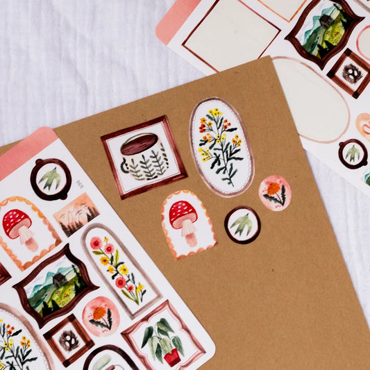 Stickervel Frames - Wild Pencil