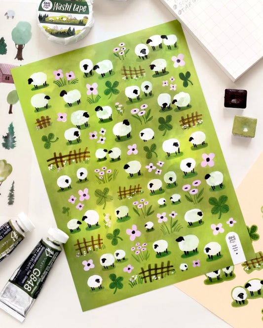 Stickervel Vinyl Sheep - Wild Pencil
