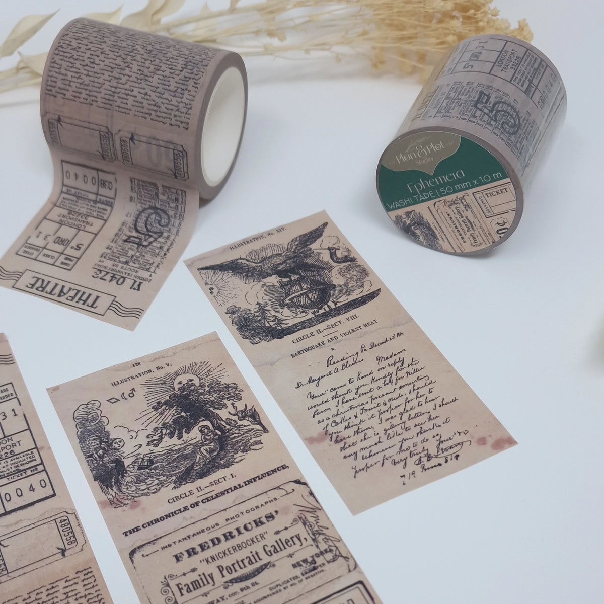 Washi tape Ephemera - Plan & Plot Studio