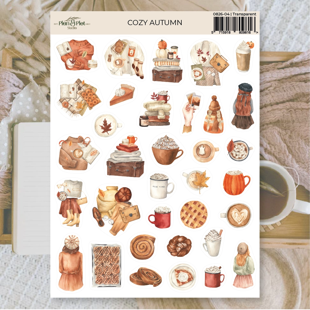 Stickervel Cozy Autumn - Plan & Plot Studio