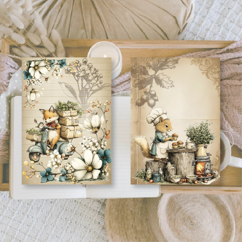 Ephemera papier Whimsy Woodland - Plan & Plot Studio