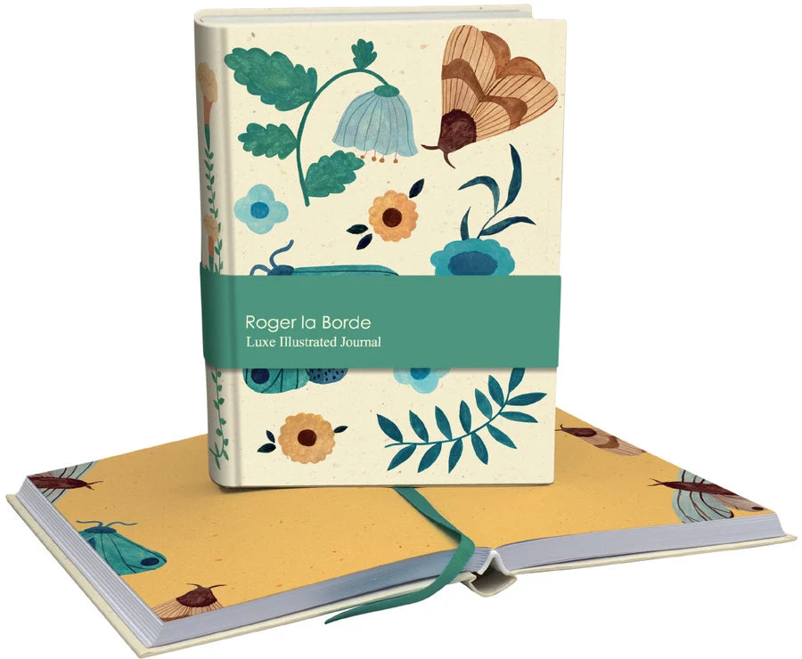 Geïllustreerd notitieboek Flutter and Bloom - Roger la Borde