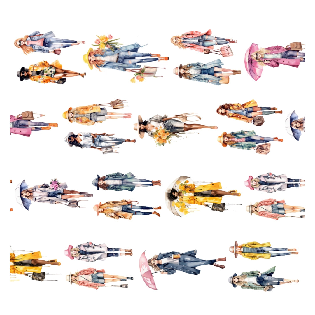 PET tape Spring Fashion 5 meter - Penpaling Paula