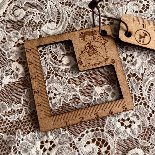 Houten steekverhoudingsmeter