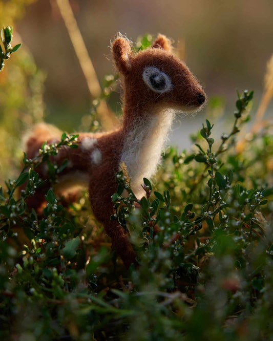 DIY hertje naaldvilten - Meaningful Crafts