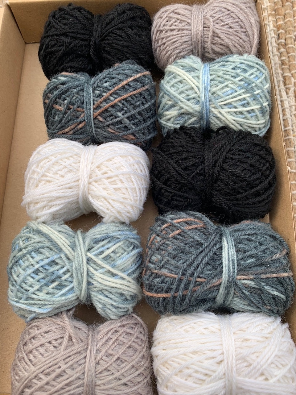 Sokkenwol pakketje Grey