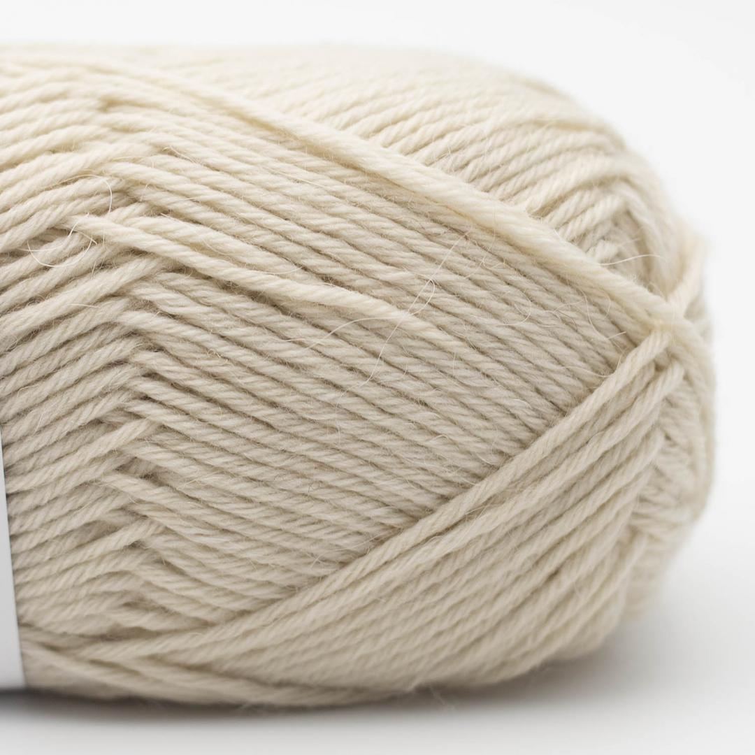 Edelweiss Alpaca 6-ply 002 Bleached white - Kremke Soul Wool