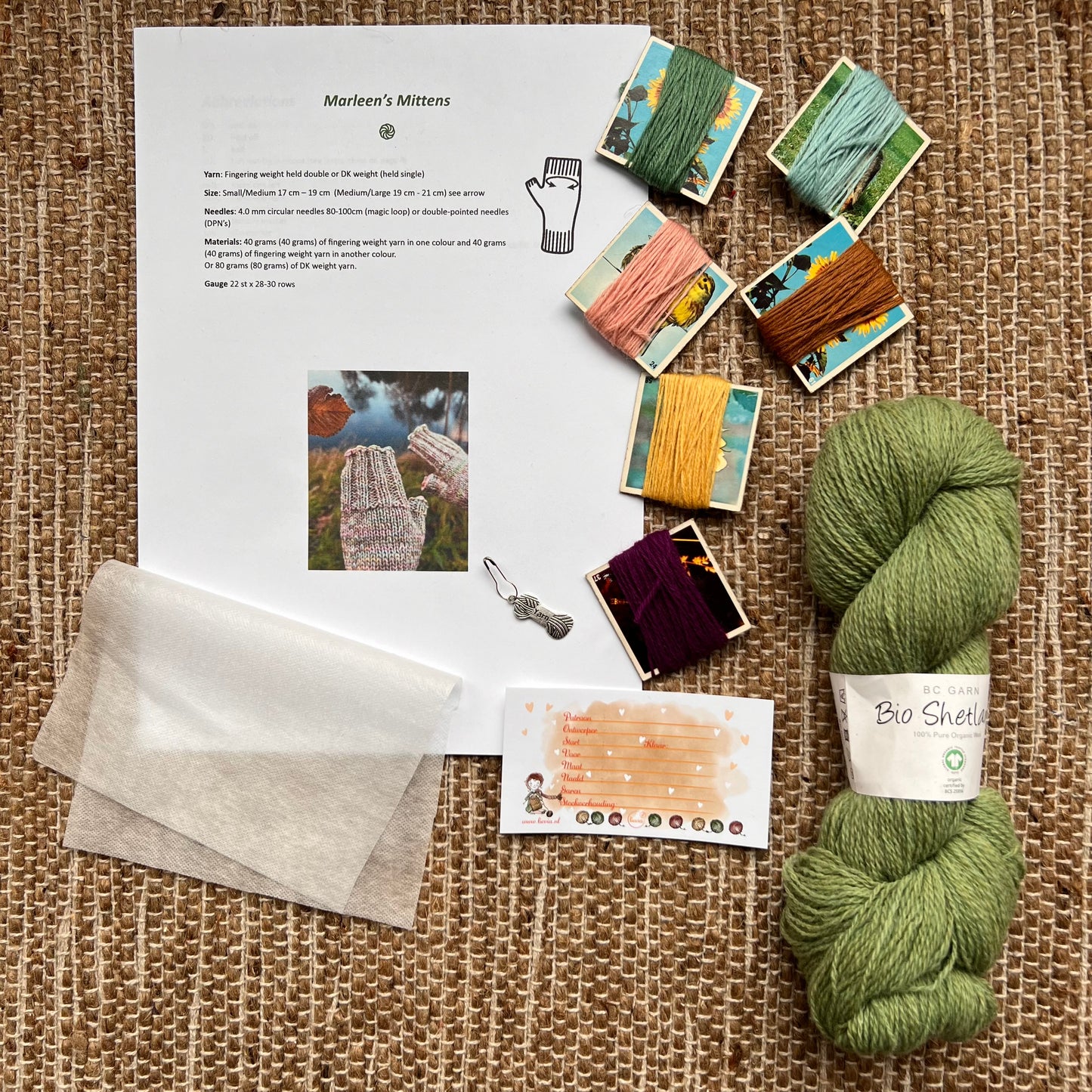 Pakket Marleen's Mittens Spring Green
