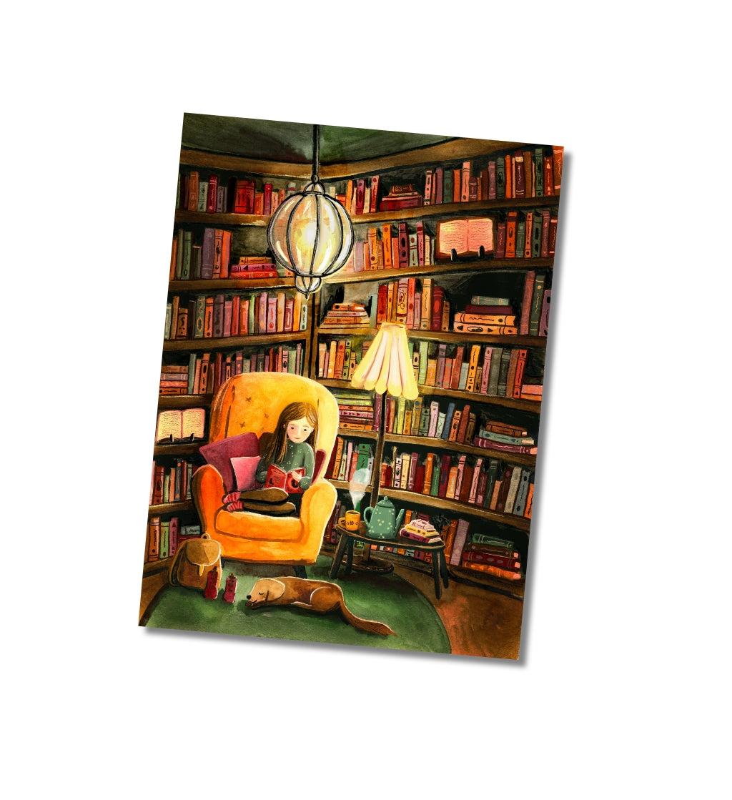 Kaart Boekenliefde - Esther Bennink