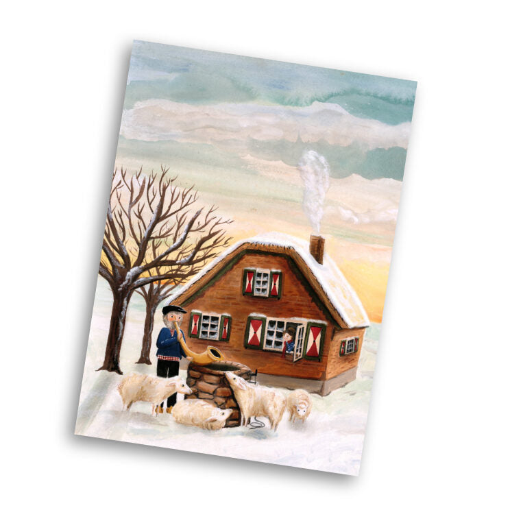 Kaart midwinterhoorn - Esther Bennink