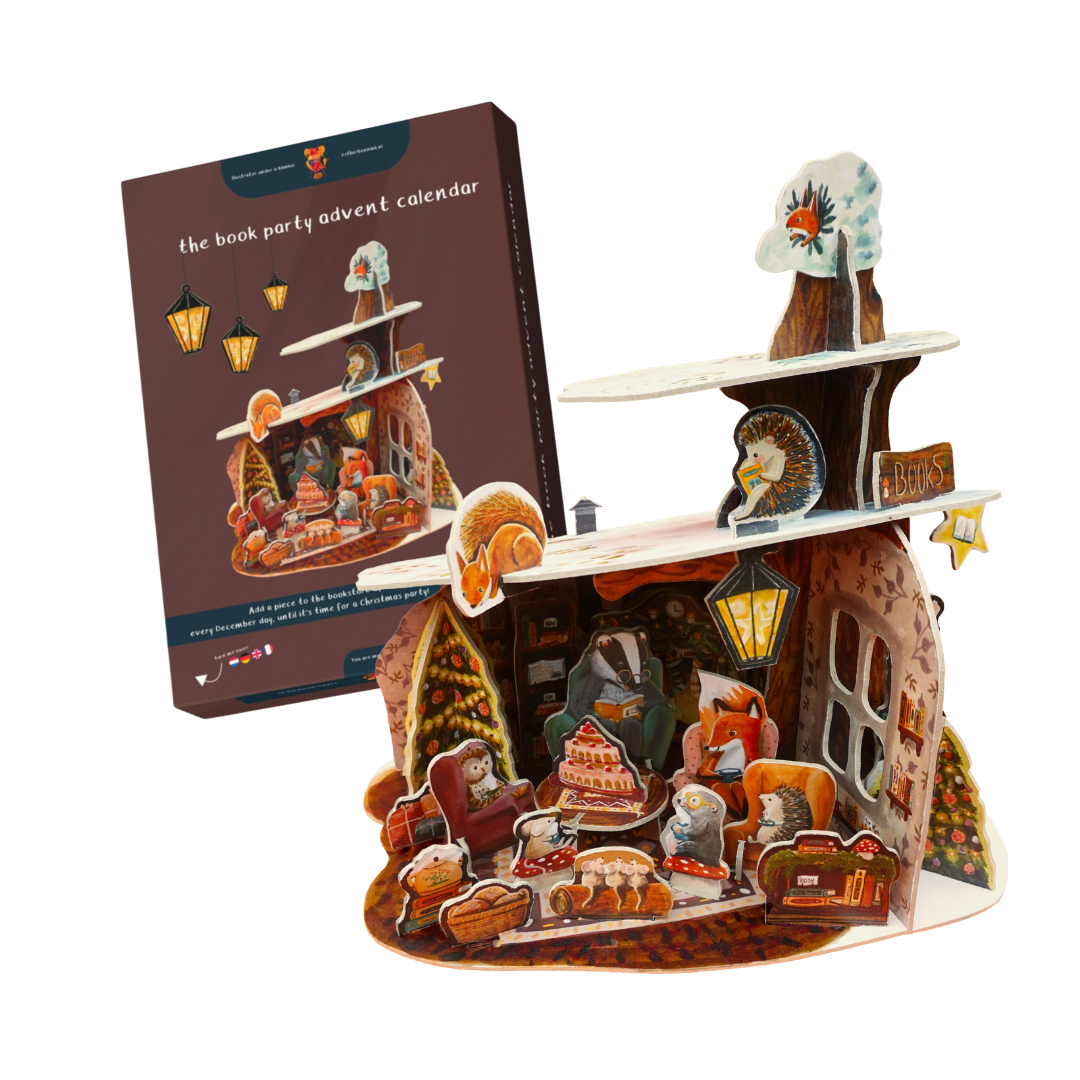 Pop-up adventskalender de Boekwinkel - Esther Bennink