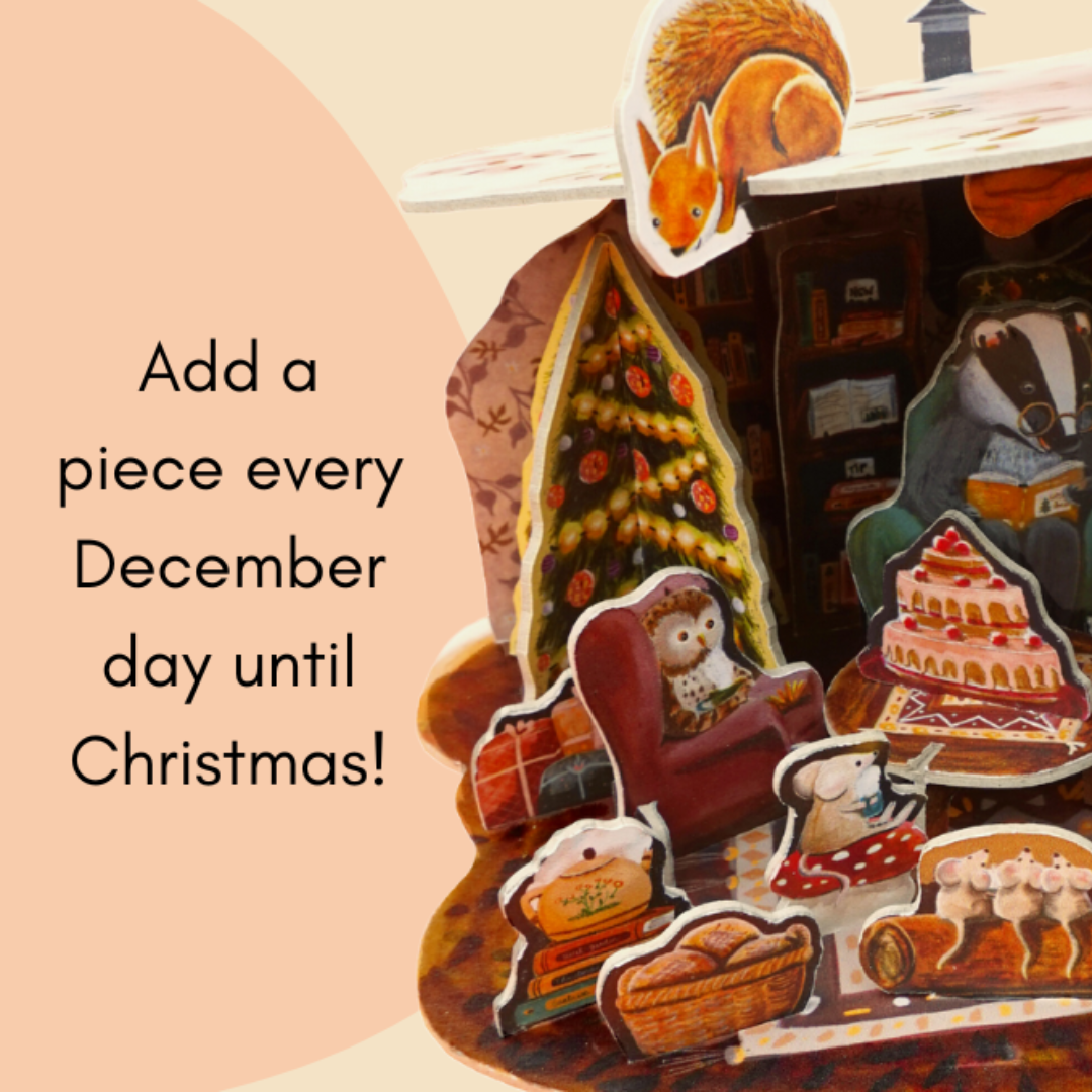 Pop-up adventskalender de Boekwinkel - Esther Bennink