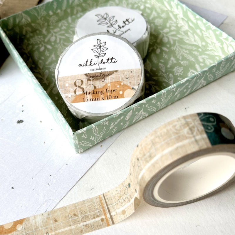 Washi tape Nostalgic - Nikki Dotti
