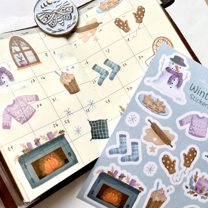 Stickervel Winter - Nikki Dotti