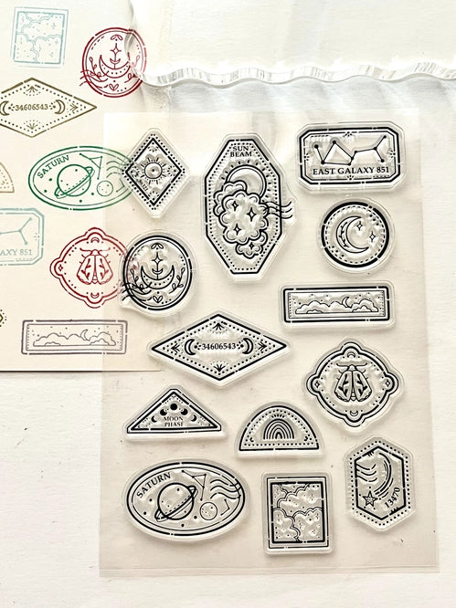 Stempel set Celestial - Nikki Dotti