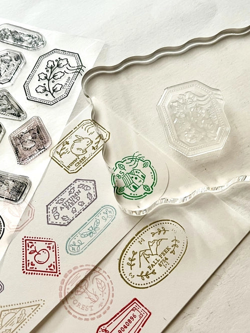 Stempel set Woodland - Nikki Dotti