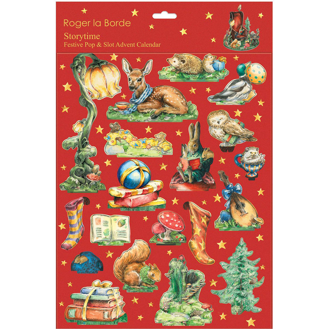 Pop-up adventskalender Storytime - Roger la Borde
