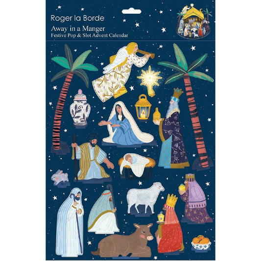 Pop-up adventskalender Nativity - Roger la Borde