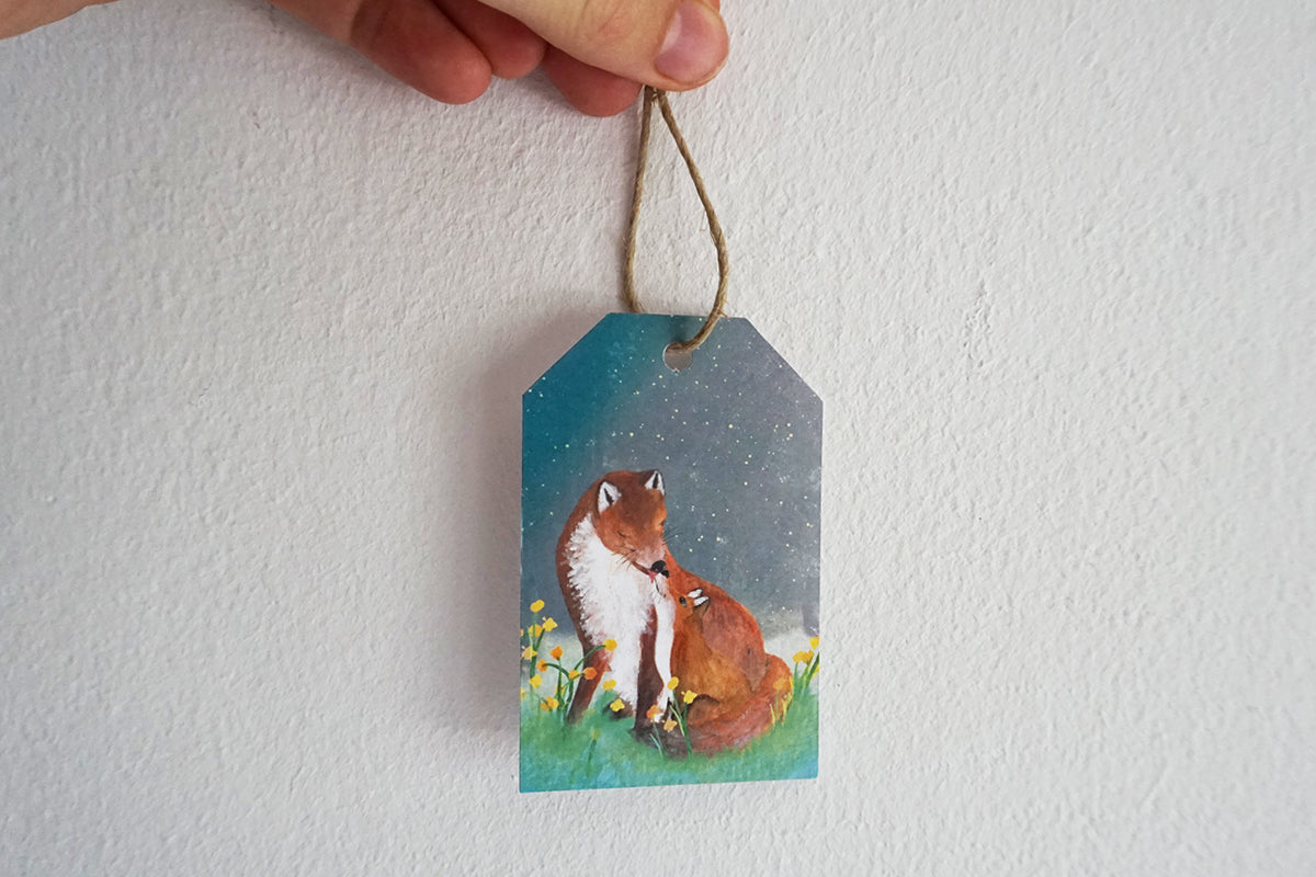Cadeaulabelset Bosdieren - Lotte Drouen